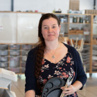 Portret van Kim, student Pedagogiek in deeltijd