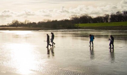 Delta Expert cursisten in het water