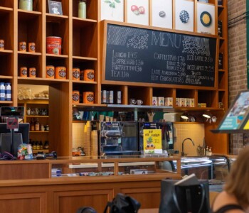 Counter of the HZ Shop in Vlissingen
