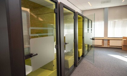 Geluidsdichte hokjes in de HZ in Vlissingen