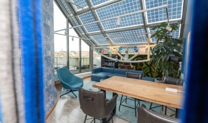 Blauwe Huiskamer bij HZ in Middelburg