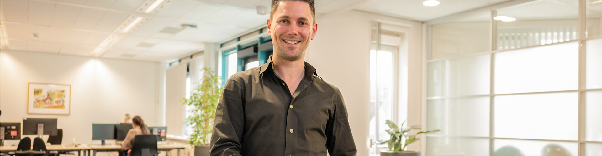 Campagnebeeld van deeltijd student Ingmar HZ