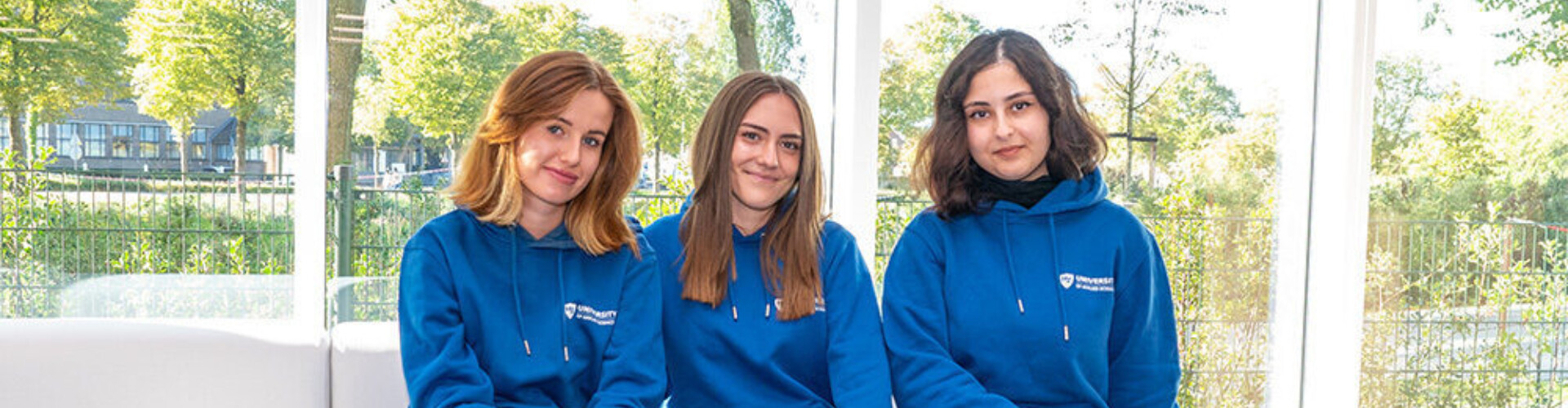 Studenten van het Student Success Centre