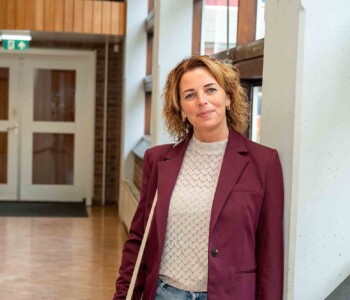 Forrien in the hallway in Vlissingen