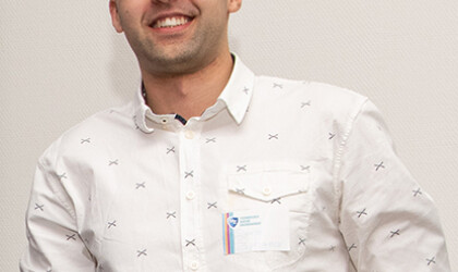 Civil Engineering student Simeon