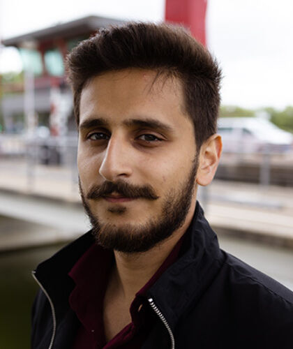 Portrait of Civil Engineering student Rawfaeh