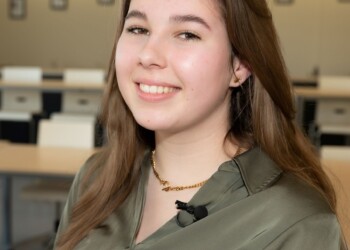 Portret van Joy, student Human Resource Management