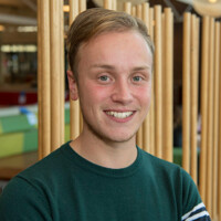 Portret van Rick, student Leraar Basisonderwijs