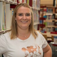 Portret van Sigrid, student Leraar Basisonderwijs