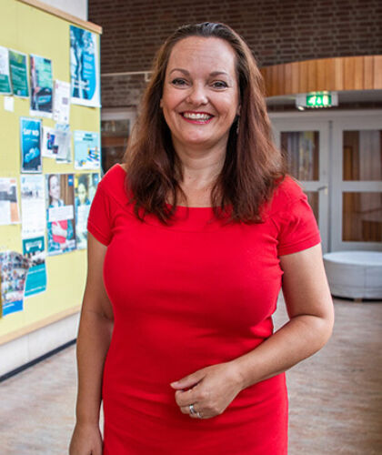 Portret van Carina, student Pedagogisch Educatief Professional