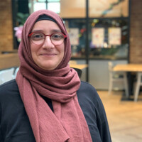 Portret van Dilek, student Sociaal Werk