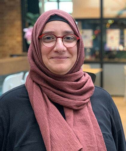 Portret van Dilek, student Sociaal Werk