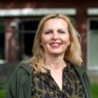 Portret van Monique, deeltijd student Social Work