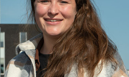 Portret van Lisanne, student Tourism Management