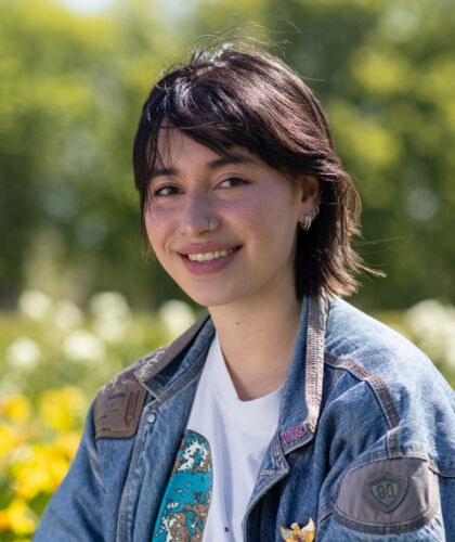 Portret van Watermanagement student Isabel