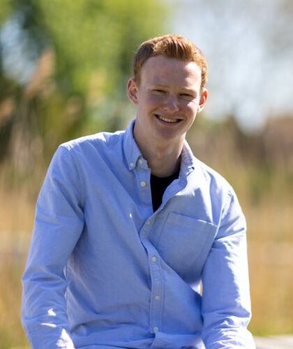 Portret van Watermanagement student Niels