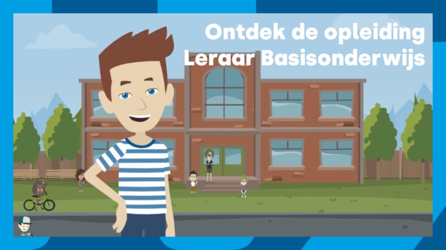 Animatiebeeld van uitlegvideo over Leraar Basisonderwijs