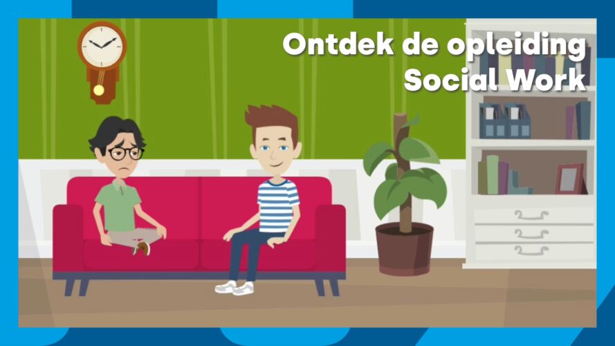 Animatiebeeld van uitlegvideo over Social Work