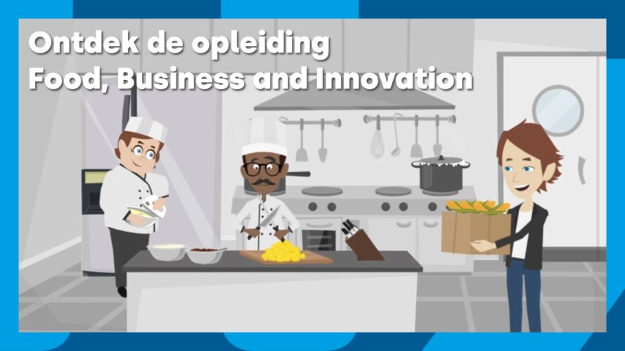 Animatiebeeld van uitlegvideo over Food, Business and Innovation